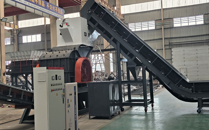 SC1210 臥式破碎機(jī)工作原理
